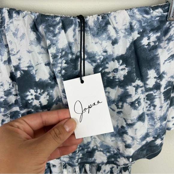 NWT Japna Tie-Dye off the shoulder tube top boho maxi dress size: S - Picture 6 of 9